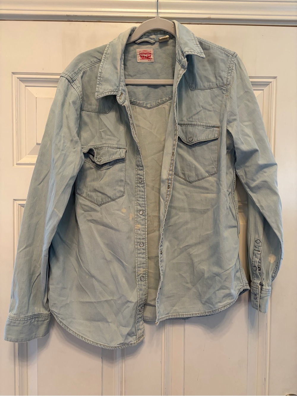 Levi's Faded Light wash Blue Denim jacket